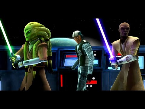 Star Wars The Clone Wars: Republic Heroes: Part 27 ( Mace Windu & Kit Fisto) Vital Escort (Co-Op)