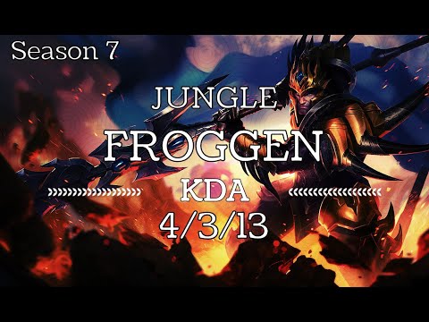 Froggen - Jarvan IV vs Gragas - NA - Gameplay Highlight S7