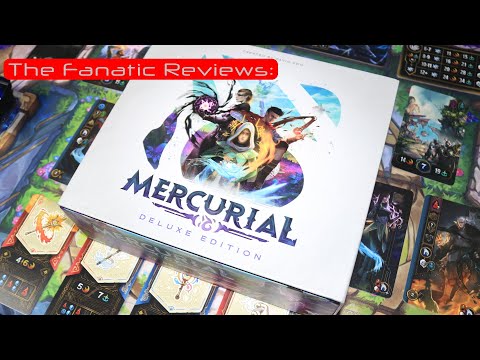 The Fanatic Reviews: Mercurial - a fantasty-themed drafting and dice manipulation game by Hyperlixir