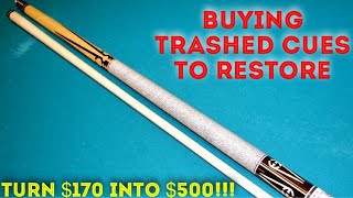 How to buy, restore and sell pool cues for a profit! McDermott EK1