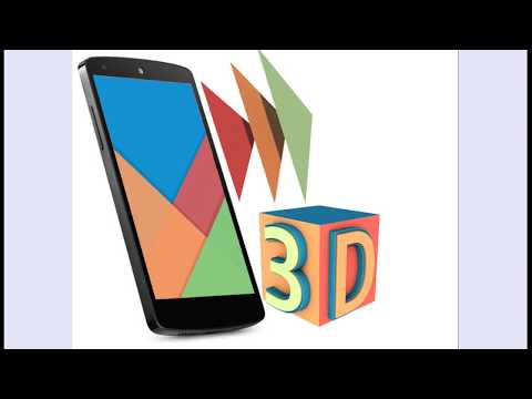 3D Parallax Wallpaper - Color 