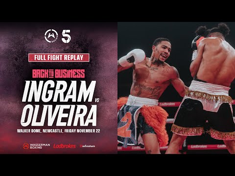 FULL FIGHT: J'Hon Ingram vs Jonatas Rodrigo Gomes de Oliviera | Wasserman Boxing