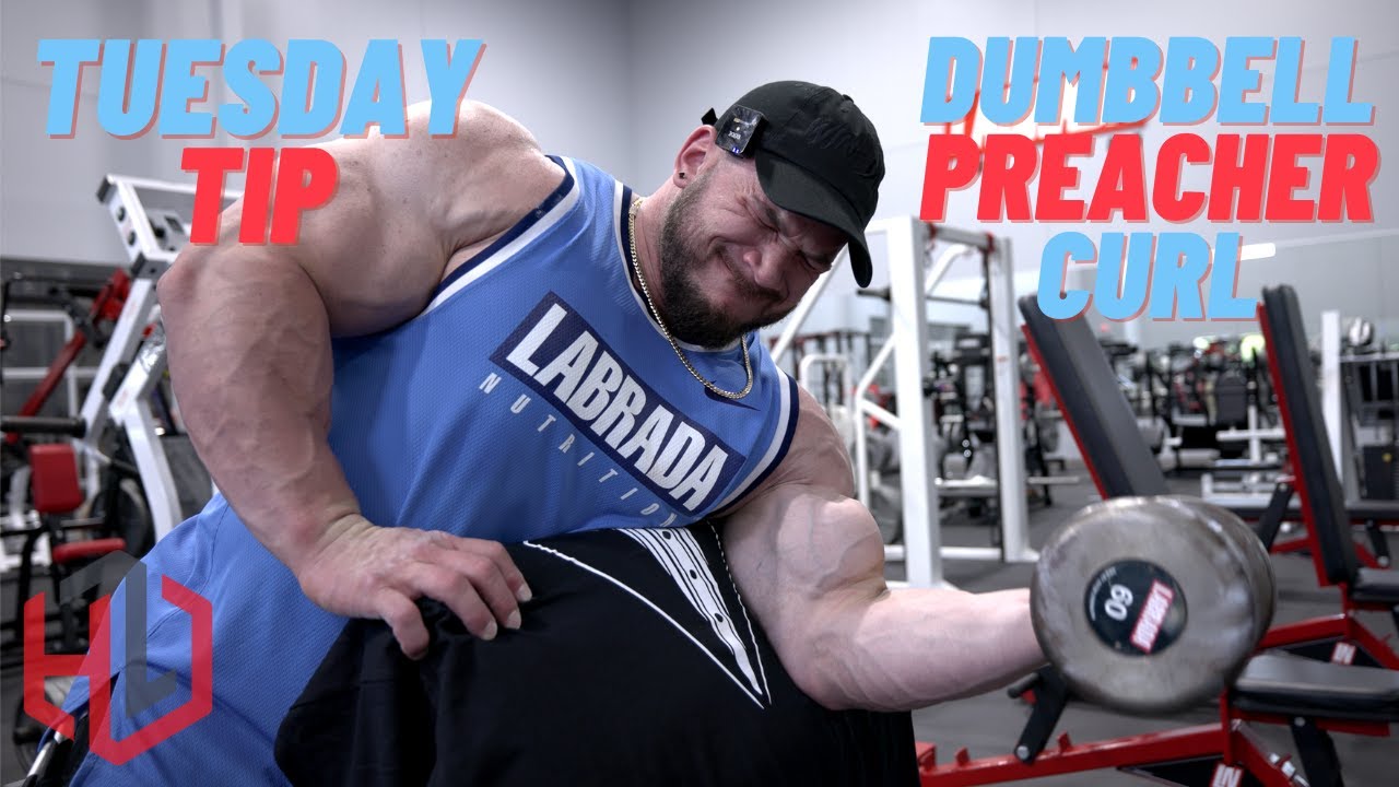 Dumbbell Preacher Curl demonstration video