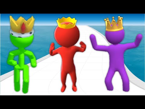 TALL MAN RUN vs SIZE UP vs GIANT RUSH - Triple Game