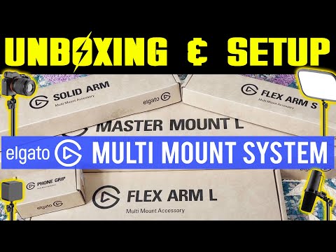 Elgato Multi-Mount System Unboxing & Setup