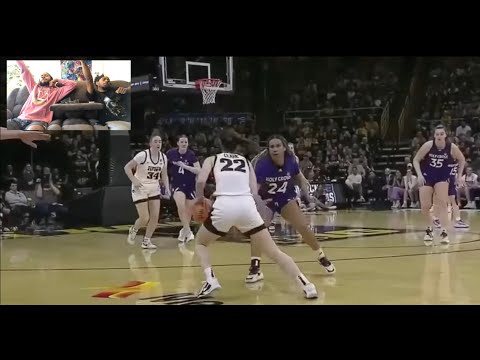 Iowa vs Holy Cross | Women's NCAA March Madness R1 | Twiinz Reaction