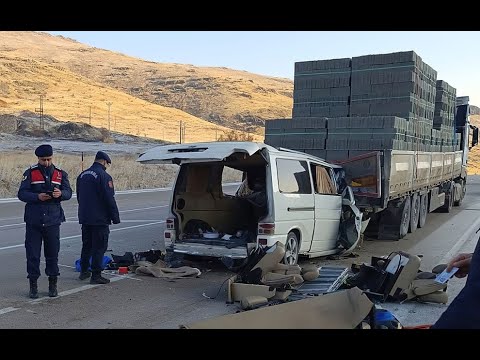 Akçadağ'da Feci Kaza.. 3 Kişi Hayatını Kaybetti