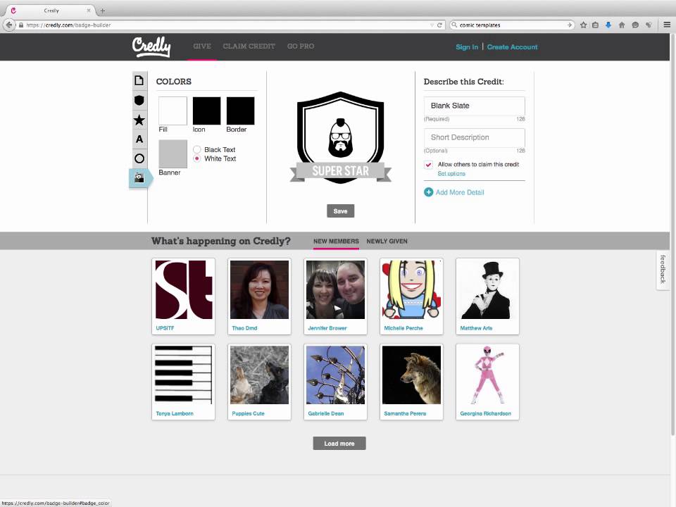 Credly badge tutorial