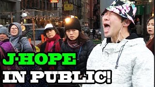 J-HOPE - "Airplane" - DANCING KPOP IN PUBLIC!!!