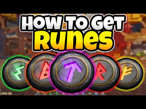 How To Get Runes In The Forge