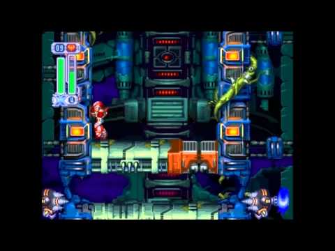 Mega Man X4 (X) Playthrough - Part 9: Split Mushroom's Stage