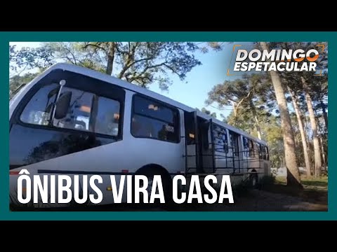 Fotógrafo realiza sonho de transformar ônibus em uma casa de luxo