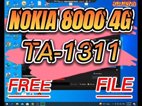 NOKIA 8000 4G TA-1311 Flash File / Full Back Up With Hydra Tool