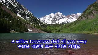 Today - John Denver: with Lyrics(가사번역) || The Maroon Bells, Colorado on June 10, 2017
