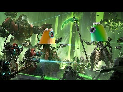 Google Blob Opera - Noosphere (Warhammer 40000: Mechanicus)