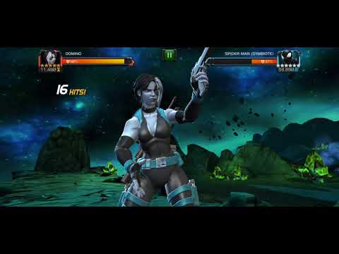 Variant 8 - 2.1 Domino solo Symbiote Spider-Man Boss - Marvel Contest of Champions