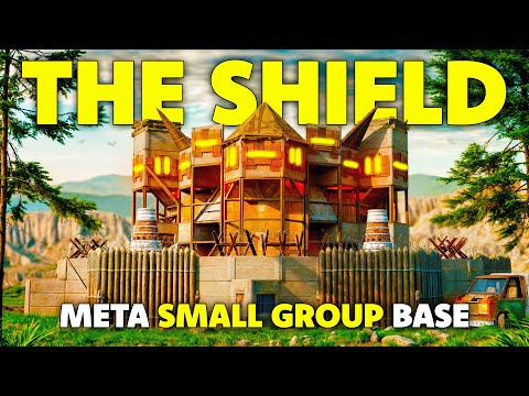 The Shield - Triple Bunker Egg Base - Mountain Roof - META Compound - Offline & Online Ready - 2024
