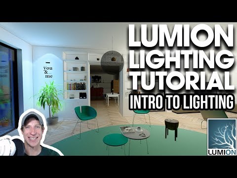 Getting Started Rendering in Lumion (EP 6) - Adding Interior Lighting