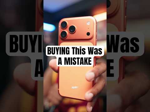 iPhone 17 Pro Max - Major Regrets