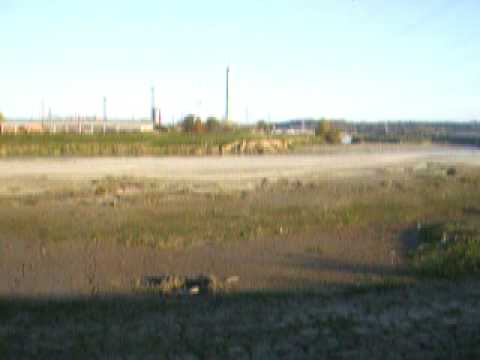 Plimbare pe digul raului Suceava catre podul de cale ferata