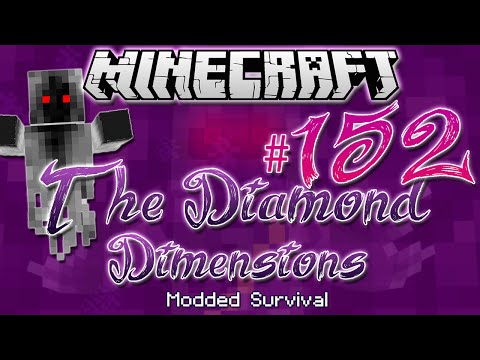 "RAID THE CASTLE" | Diamond Dimensions Modded Survival #152 | Minecraft