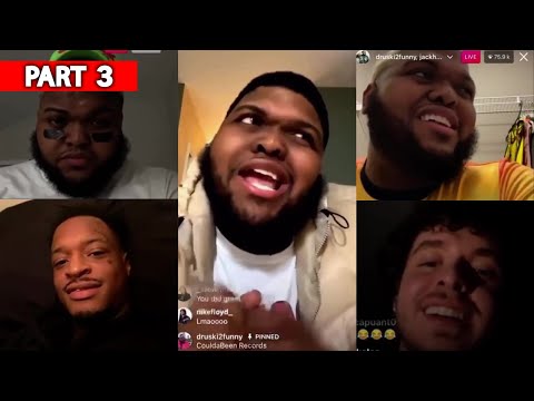 DRUSKI FUNNIEST INSTAGRAM LIVE MOMENTS PART 3 (COULDA BEEN RECORDS)