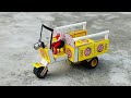 How To Make Matchbox Tuk Tuk CargoAutorickshaw At Home Simple Creative Idea FromMatchboxes
