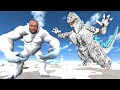 Franklin Become Snow Gorilla To Fight Snow Godzilla In Indian Bike Driving 3d