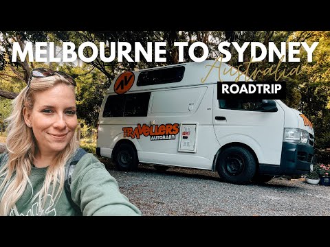 MELBOURNE to SYDNEY │ AUSTRALIA Vanlife Roadtrip Series - Travel Vlog