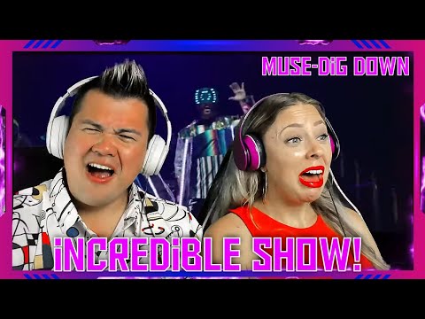 Americans' Reaction To "Dig Down (Simulation Theory Film) - Muse" THE WOLF HUNTERZ Jon and Dolly