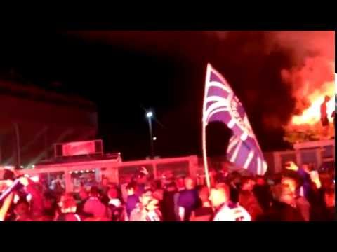 Ankunft der Mannschaft vom 1. FC Magdeburg