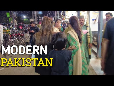 PAKISTANI NIGHTLIFE, FULL EID NIGHT WALKING TOUR - 4K 2024