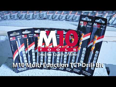 M10 Multi-function TCT Drill Bit