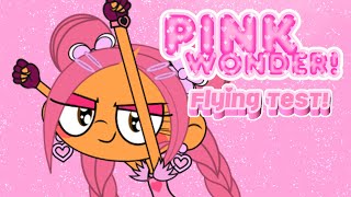 Pink Wonder Flying Animation