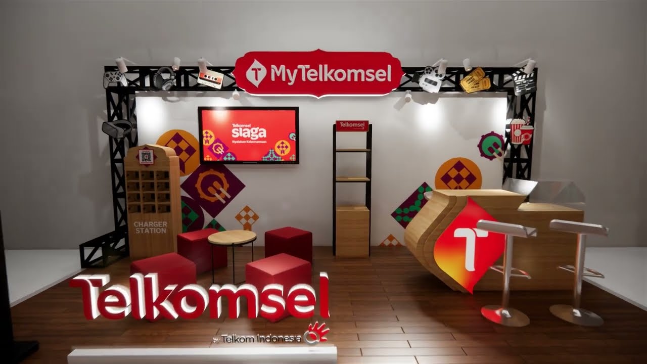 3D & Perspektif - Jasa Pembuatan Desain 3D Booth untuk Pameran / Exhibition - 2