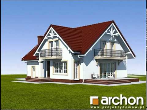 Dom w renetach. Projekty domów ARCHON+, www.archon.pl