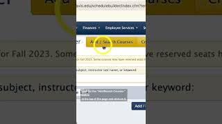 Schedule Builder Tutorial