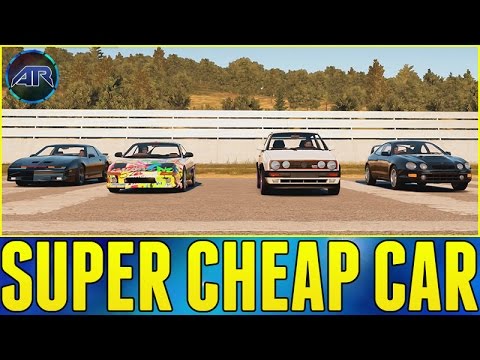 Forza Horizon 2 : Top Gear Challenge - SUPER CHEAP CAR CHALLENGE!!!