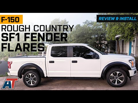 2018-2020 F-150 Rough Country SF1 Fender Flares Review & Install