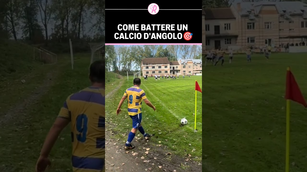 Tutorial: come battere un CALCIO D'ANGOLO 🎯