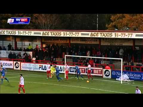 2 MINUTE HIGHLIGHTS: Stevenage 1-3 Shrewsbury