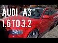 Audi A3 1.6 to 3.2 L V6 | Auto source | Audi | Audi engine conversion