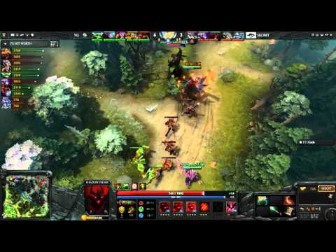 Dota 2 Vici Gaming vs. Team Secret Game 4 Nanyang Championships Finals