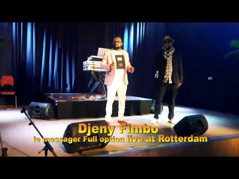 Djeny Fimbo   live Playback @ Rotterdam during Rayvanny showcase