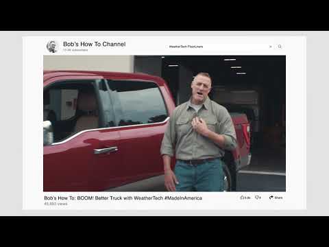 Bob's How To: WeatherTech Commercial