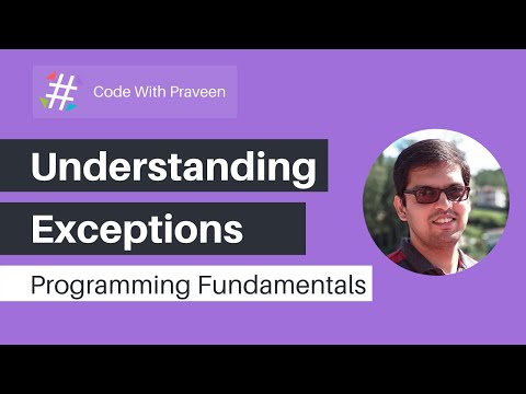Fundamentals of Programming Languages 8 | Understanding Exceptions