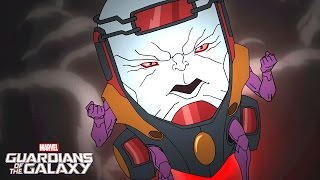 Star-Lord vs, Modok! | Marvel's Guardians of the Galaxy | Disney XD