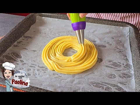 GIANT ZEPPOLA of San Giuseppe. BAKED, WITHOUT BUTTER. ZEPPOLONE of San Giuseppe