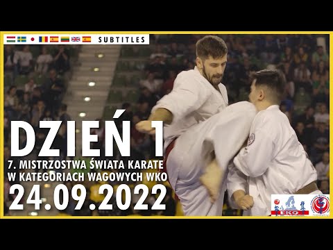 Dzień 1 -  WKO 7th World Championships - Okiem Sportowca - Kielce 2022