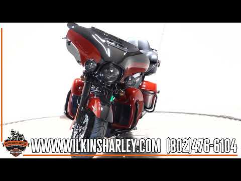 2024 Harley-Davidson FLHTK Ultra Limited in Red Rock and Vivid Black with Black Trim